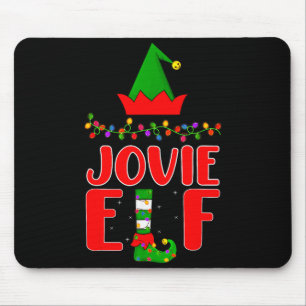 Jovie Elf Matching Family Lighting Christmas  Mouse Mat