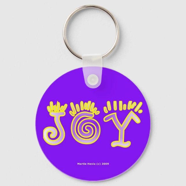 Joy (4b) Keychain (Front)