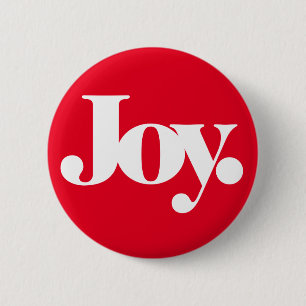 JOY 6 CM ROUND BADGE