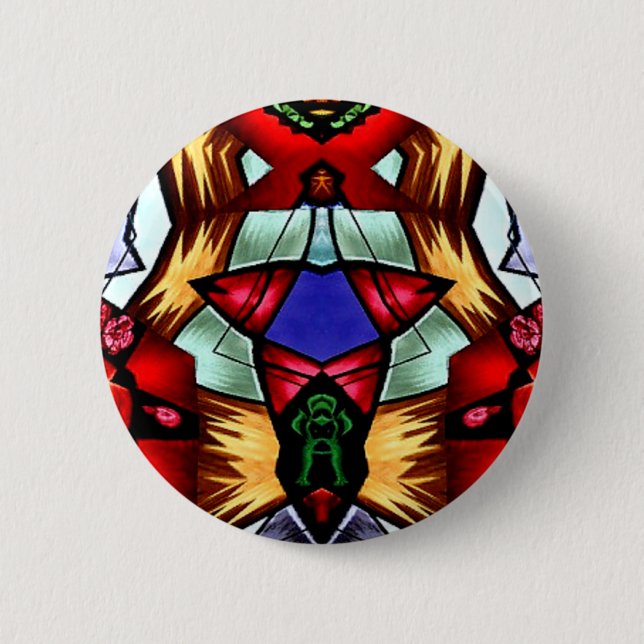 Joy_ 6 Cm Round Badge (Front)