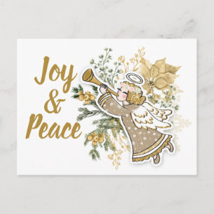 Joy And Peace Angel Postcard