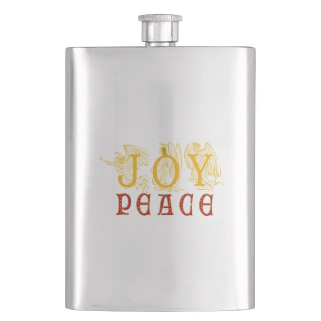 Joy And Peace Flask (Front)