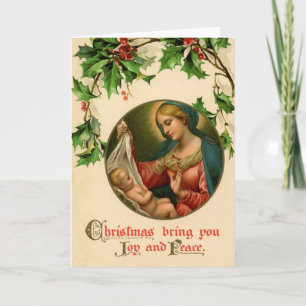 Joy and Peace Holiday Card