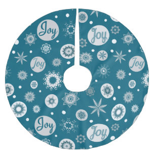 Joy Brushed Polyester Tree Skirt