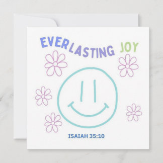 Joy, Card, Congratulations , Faith, Jesus  Holiday Card