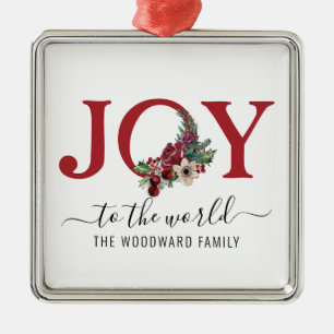 Joy Ceramic Ornament