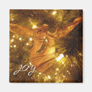 Joy Christmas Angel Magnet