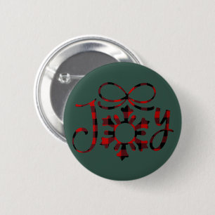 Joy Christmas Joy To The World Joyful Merry Xmas 6 Cm Round Badge