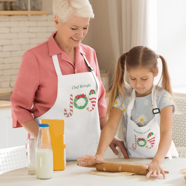 Joy Christmas Kids Apron (Creator Uploaded)