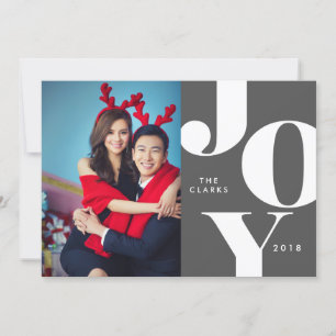 JOY Christmas Photo Cards / Holidays