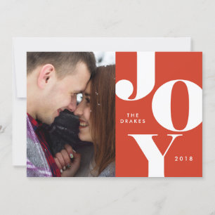 JOY Christmas Photo Cards / Holidays