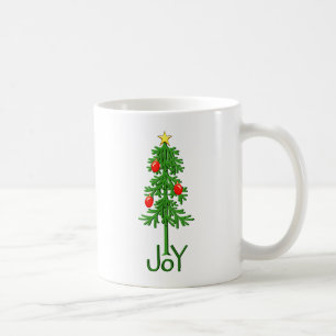 Joy Christmas Tree Coffee Mug