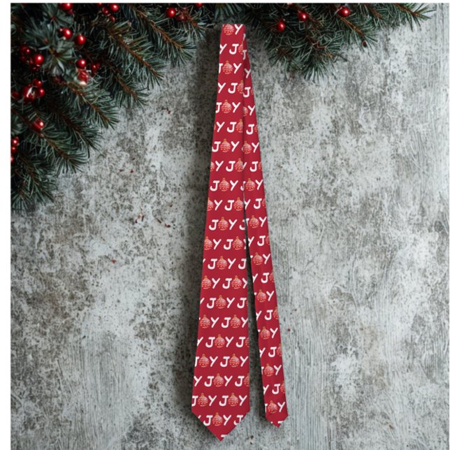 Joy Christmas Winter  Tie (Creator Uploaded)