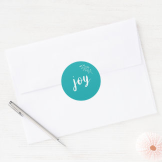 joy classic round sticker