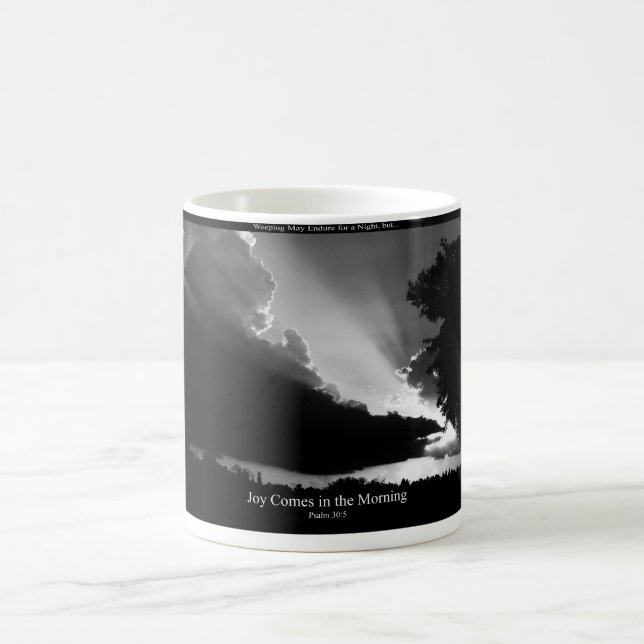 Joy Comes in the Morning Coffee Mug (Center)