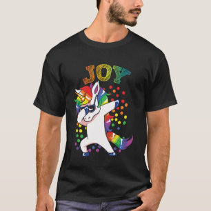 Joy Dabbing Unicorn T-Shirt