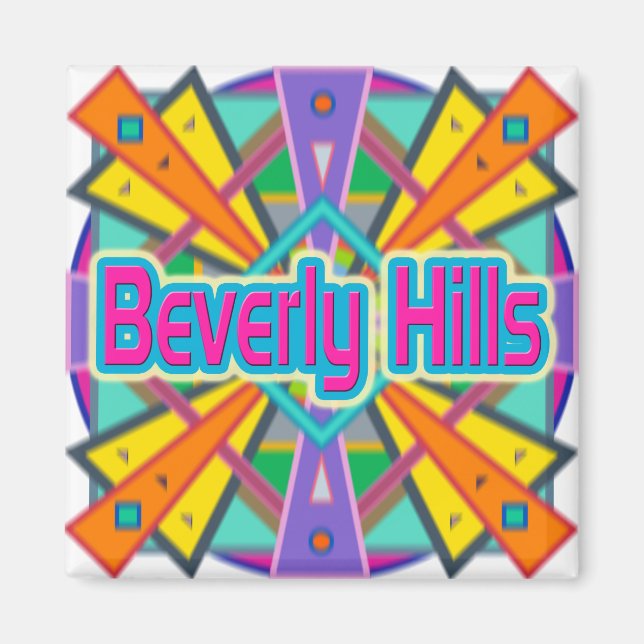 Joy Design "Beverly Hills" Magnet (Front)