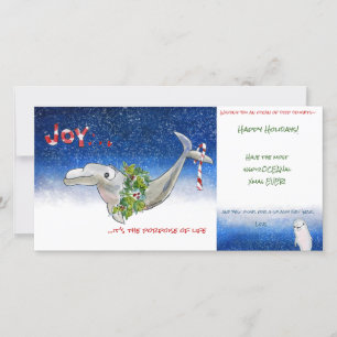 Joy Dolphin Christmas Porpoise