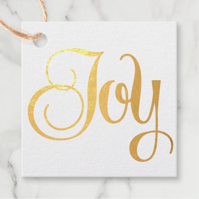 Joy Favour Tags (Front)
