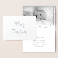 Joy Fills Our Home New Baby Photo Foil