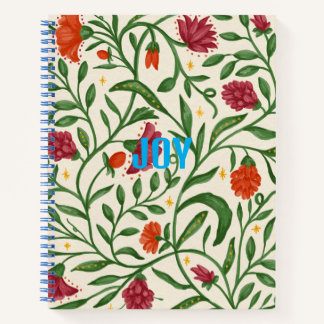 JOY Floral Notebook