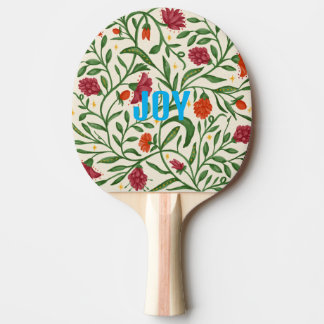 JOY Floral Ping Pong Paddle 
