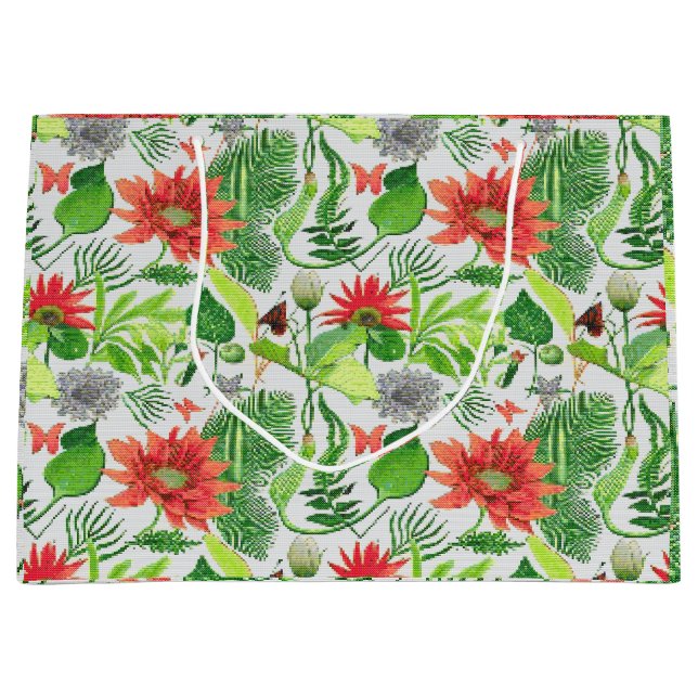Joy Garden Large Gift Bag (Front)