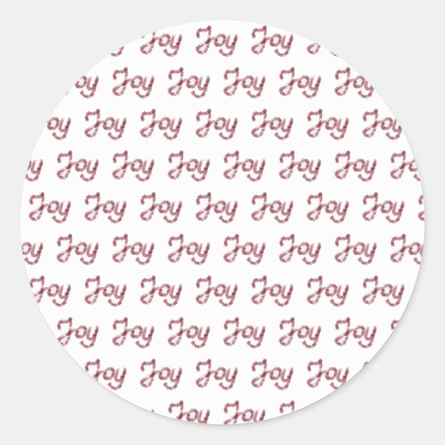 Joy gift stickers for best gifts (Front)