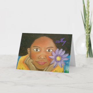 Joy Girl Greeting Cards
