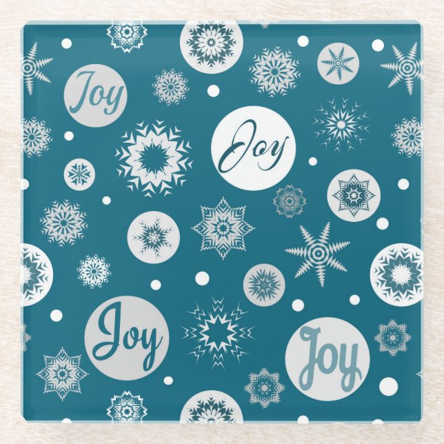 Joy Glass Coaster (Front)