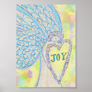 Joy Guardian Angel Poster Art Prints