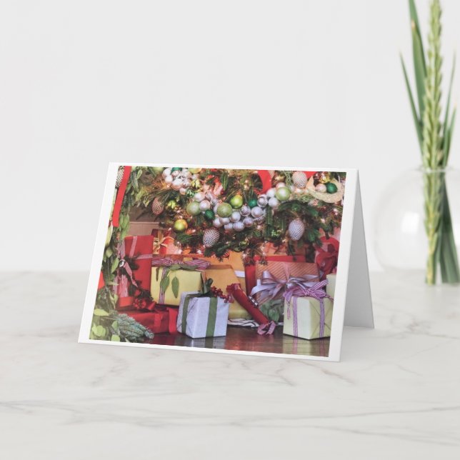 *JOY & HAPPINESS THIS CHRISTMAS HOLIDAY SEASON* CARD (Front)