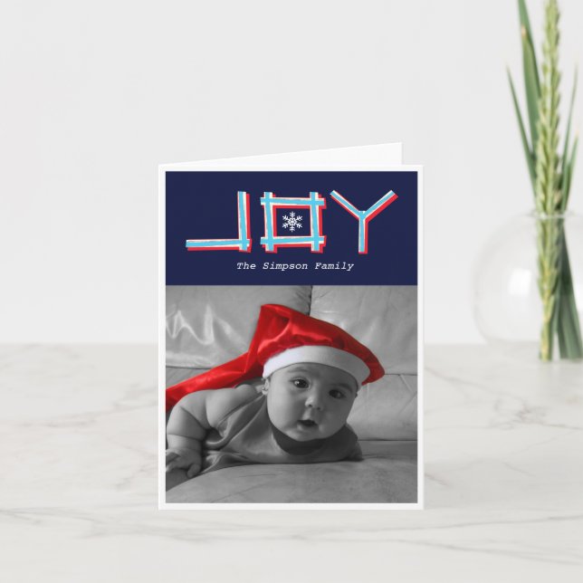 JOY HOLIDAY CARD (Front)