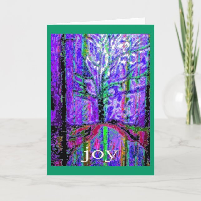 Joy Holiday Card (Front)