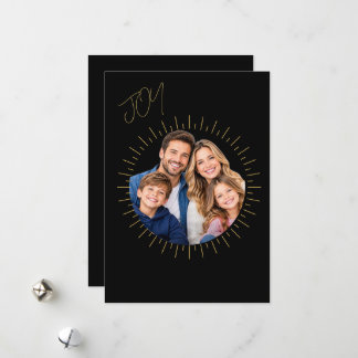joy holiday card