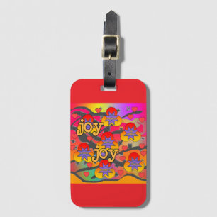 Joy Holiday  Luggage Tag