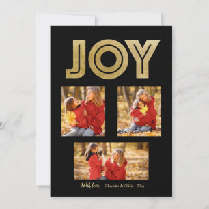 Joy Holiday Photo Card