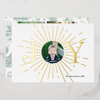 Joy Holiday Photo Card, Joyful, Child, Religious