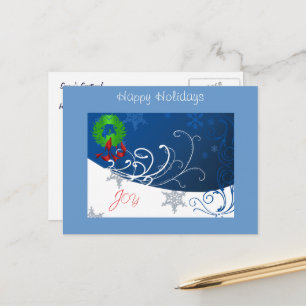 Joy Holiday Post Card