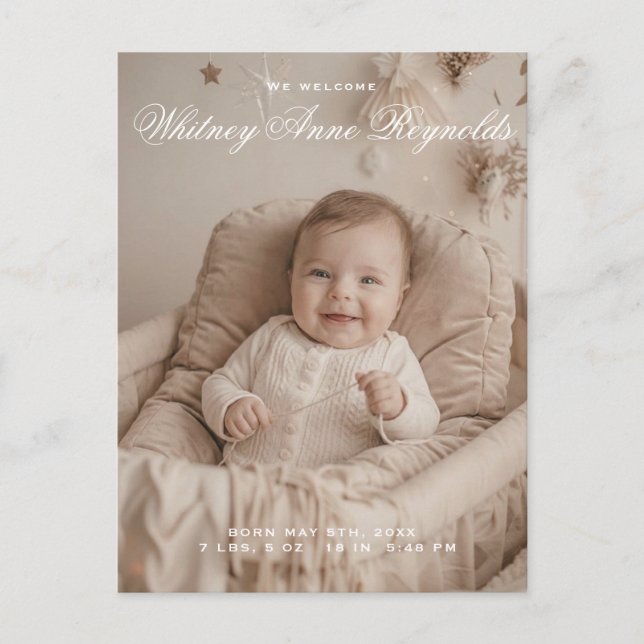 Joy Holiday Postcard (Front)