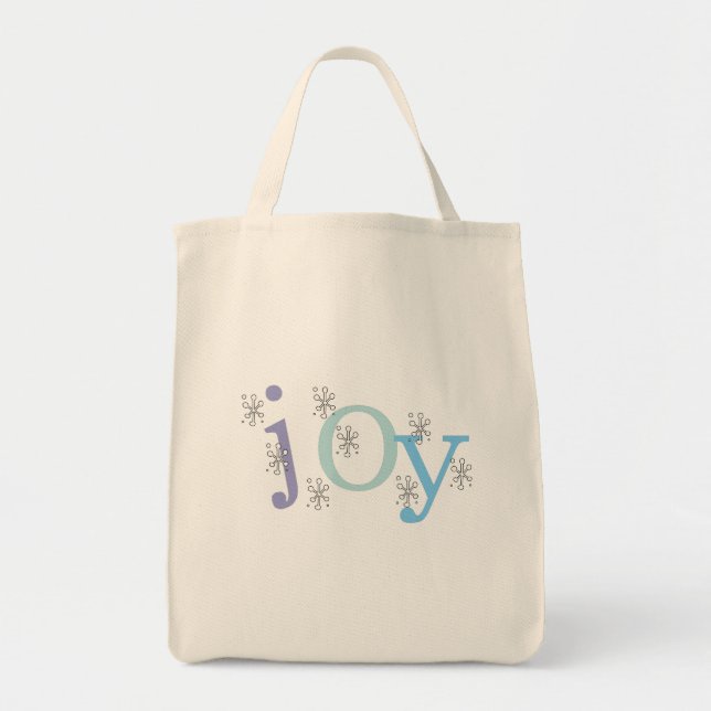 JOY Holiday Tshirts and Gifts Tote Bag (Front)