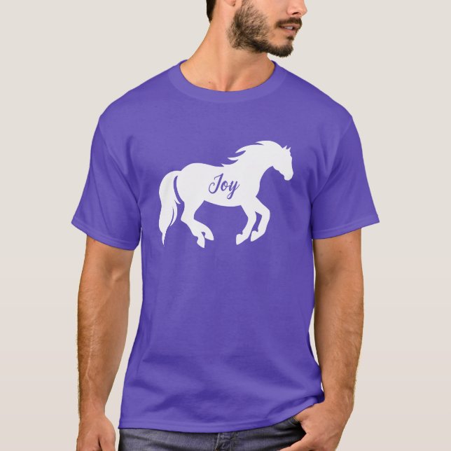 "Joy" Horse T-Shirt (Front)