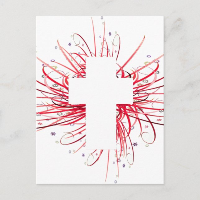 JOY! in the Cross Postcard (Front)