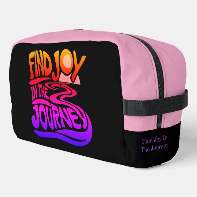 Joy in the Journey Dopp Kit (Left Corner)