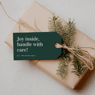 Joy Inside   Cute Christmas Gift Tags