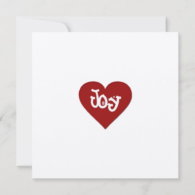 Joy Invitation (Front)