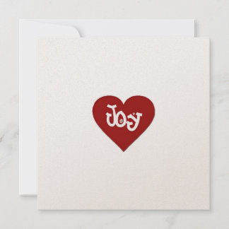 Joy Invitation