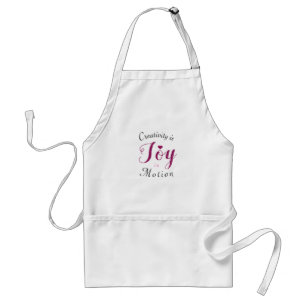 Joy is Creativity in Motion with Heart Standard Apron
