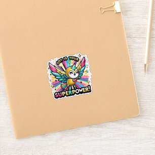 Joy is Your Superpower Sticker