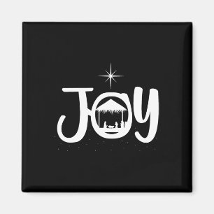 Joy Jesus Nativity Scene Cool Christmas Xmas Chris Magnet